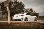 Lexus RC200t F-Sport on Vossen Wheels (ML-X3) 2018 года